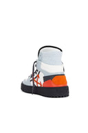 Sneakers OFF WHITE, 3.0 Off Court Courtesy Sneaker, Light Blue & Orange
