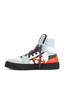 Sneakers OFF WHITE, 3.0 Off Court Courtesy Sneaker, Light Blue & Orange