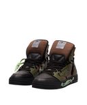 Sneakers OFF WHITE, 3.0 Off Court, Logo Patch, Coffee Brown