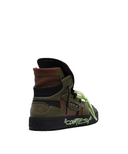 Sneakers OFF WHITE, 3.0 Off Court, Logo Patch, Coffee Brown