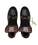 Sneakers OFF WHITE, 3.0 Off Court, Logo Patch, Coffee Brown