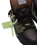 Sneakers OFF WHITE, 3.0 Off Court, Logo Patch, Coffee Brown