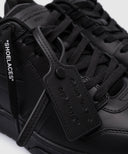 Sneakers OFF WHITE, Out Of Office, Leather, Men, Full Black