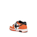 Sneakers OFF WHITE, Low Top, Out Of Office Calf Leather Sneaker in Orange Black