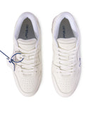 SNEAKERS OFF WHITE, Out Of Office, Electric Blue Details, White