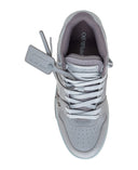 SNEAKERS OFF WHITE, Out Of Office, Electric Blue Details, Grey