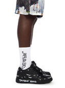 Sneakers OFF WHITE, Out Of Office Graffiti sneakers in smooth leather, Negru