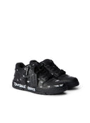 Sneakers OFF WHITE, Out Of Office Graffiti sneakers in smooth leather, Negru