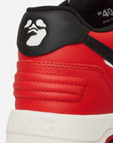 Sneakers OFF WHITE, Basket Out of Office, Full Red White