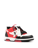 Sneakers OFF WHITE, Basket Out of Office, Red White