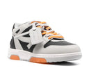 Sneakers OFF WHITE, Basket Out of Office, Grey and Orange
