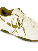 Sneakers OFF WHITE, Out of Office, Men, Olive Details, White