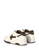 Sneakers OFF WHITE, Out of Office, Men, Panda, Brown and White