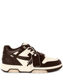 Sneakers OFF WHITE, Out Of Office, Chocolate Brown