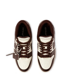 Sneakers OFF WHITE, Out Of Office, Chocolate Brown