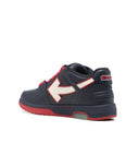 Sneakers OFF WHITE, Out Of Office arrow-detail sneakers, dark blue
