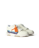Sneakers OFF WHITE, Out Of Office "For Walking" Artwork Sneakers, White