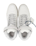 Sneakers OFF WHITE, Out Of Office Mid Top, OMIA259F23LEA0050546