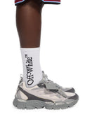 Sneakers OFF WHITE, Be Right Back Sneakers Gri Melange