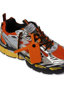 Sneakers OFF WHITE, Be Right Back, Orange Details, Grey
