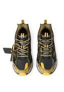 Sneakers OFF WHITE, Be Right Back Sneakers, Black and Yellow