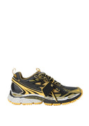 Sneakers OFF WHITE, Be Right Back Sneakers, Black and Yellow