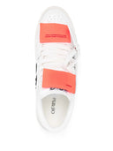 Sneakers OFF WHITE, 3.0 Off Court, Low Top, Orange Details, Men, Arctic White