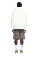 Hanorac OFF WHITE, Royal Team Embroidery Zip Hoodie, White