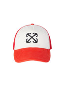 SAPCA OFF-WHITE, Brick Red Arrow Trucker Hat, Rosu