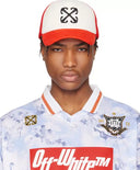 SAPCA OFF-WHITE, Brick Red Arrow Trucker Hat, Rosu