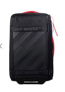 Troler OFF WHITE, Arrows trolley luggage, Black