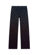 Jeans OFF WHITE, Arrow Monogram Degrade Jacquard Jeans