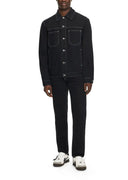 Jacheta OFF WHITE, Half Arrow Denim Skate Jacket