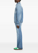 Jacheta OFF WHITE, Half Arrow Denim Skate Jacket