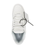 SNEAKERS OFF WHITE,  Out Of Office, Contur Negru, Alb