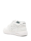 SNEAKERS OFF WHITE,  Out Of Office, Contur Negru, Alb