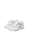 Sneakers OFF WHITE, Out Of Office, Blue Leather, White