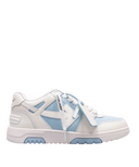 Sneakers OFF WHITE, Out Of Office, Blue Leather, White