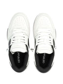 Sneakers OFF WHITE, Out of Office, Black Arrow logo, Piele, Alb