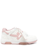 Sneakers OFF WHITE, Out Of Office, Pink Leather, White