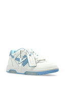 Sneakers OFF WHITE, Out Of Office, Baby Blue Leather, White