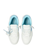 Sneakers OFF WHITE, Out Of Office, Baby Blue Leather, White