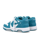 Sneakers OFF WHITE, Out Of Office, BlueLeather, White