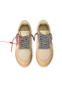 Sneakers Off White Vulcanized Low Suede Sneakers