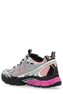 Sneakers OFF WHITE, Be Right Back Lace-Up, Women, Pink Details, Grey