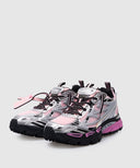 Sneakers OFF WHITE, Be Right Back Lace-Up, Women, Pink Details, Grey