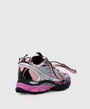 Sneakers OFF WHITE, Be Right Back Lace-Up, Women, Pink Details, Grey