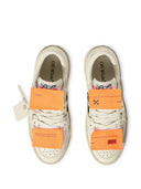 Sneakers OFF WHITE, 3.0 Off Court, Low Top, Orange Details, Arctic White