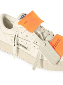 Sneakers OFF WHITE, 3.0 Off Court, Low Top, Orange Details, Arctic White