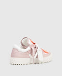 Sneakers OFF WHITE, leather sneakers 3.0 Floating Arrow, Pink